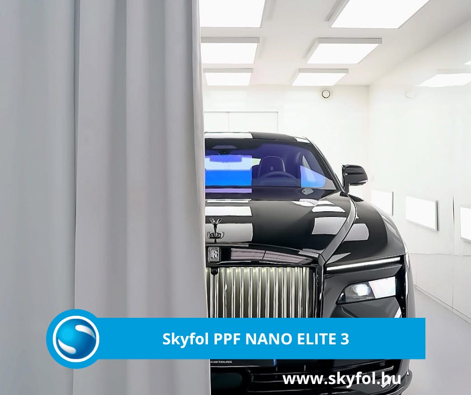 Skyfol PPF NANO ELITE 3Megerősített bevonattal rendelkezik, amely új szintre emeli a védelmet és teljesítményt. Iparágvezető foltállósággal, tökéletesen sima felülettel és ragyogó, magas fényű kivitelével prémium esztétikát nyújt narancshéj-hatás nélkül. Főbb jellemzők:✅Ultra-sima, narancshéj-mentes felület✅Öngyógyuló réteg ✅Megnövelt foltállóság✅Gyors, rugalmas és egyszerű telepítés@skyfol_france @msirius.fr Skyfol PPF NANO ELITE 3Megerősített bevonattal rendelkezik, amely új szintre emeli a védelmet és teljesítményt. Iparágvezető foltállósággal, tökéletesen sima felülettel és ragyogó, magas fényű kivitelével prémium esztétikát nyújt narancshéj-hatás nélkül. Főbb jellemzők:✅Ultra-sima, narancshéj-mentes felület✅Öngyógyuló réteg ✅Megnövelt foltállóság✅Gyors, rugalmas és egyszerű telepítés@skyfol_france @msirius.fr