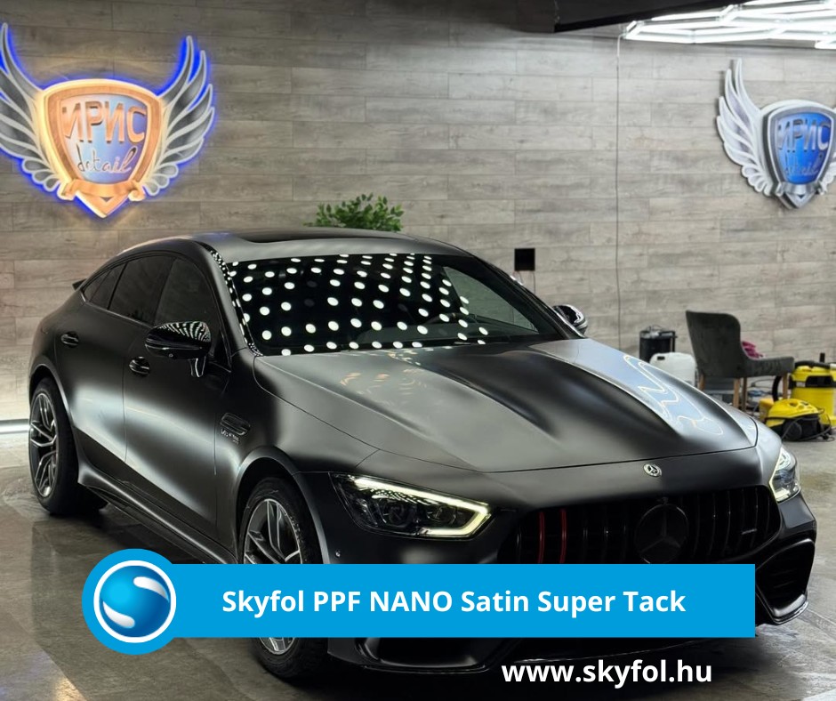 Skyfol PPF NANO Satin Super TackSzeretnéd, hogy autód ne csak különleges megjelenésű, hanem maximálisan védett is legyen a mindennapi használat során? A Skyfol PPF Nano Satin Super Tack fólia nemcsak szatén hatásával varázsolja egyedivé az autódat, hanem:✅Sárgulásmentes és öngyógyító felületű✅Vízlepergető és szennyeződést taszító, így könnyen tisztítható✅Erős, továbbfejlesztett ragasztóval – gyors és hatékony telepítés✅Megbízható védelem a kavicsfelverődésektől, karcoktól, mindennapi behatásoktól@detailing_center_iris Skyfol PPF NANO Satin Super TackSzeretnéd, hogy autód ne csak különleges megjelenésű, hanem maximálisan védett is legyen a mindennapi használat során? A Skyfol PPF Nano Satin Super Tack fólia nemcsak szatén hatásával varázsolja egyedivé az autódat, hanem:✅Sárgulásmentes és öngyógyító felületű✅Vízlepergető és szennyeződést taszító, így könnyen tisztítható✅Erős, továbbfejlesztett ragasztóval – gyors és hatékony telepítés✅Megbízható védelem a kavicsfelverődésektől, karcoktól, mindennapi behatásoktól@detailing_center_iris
