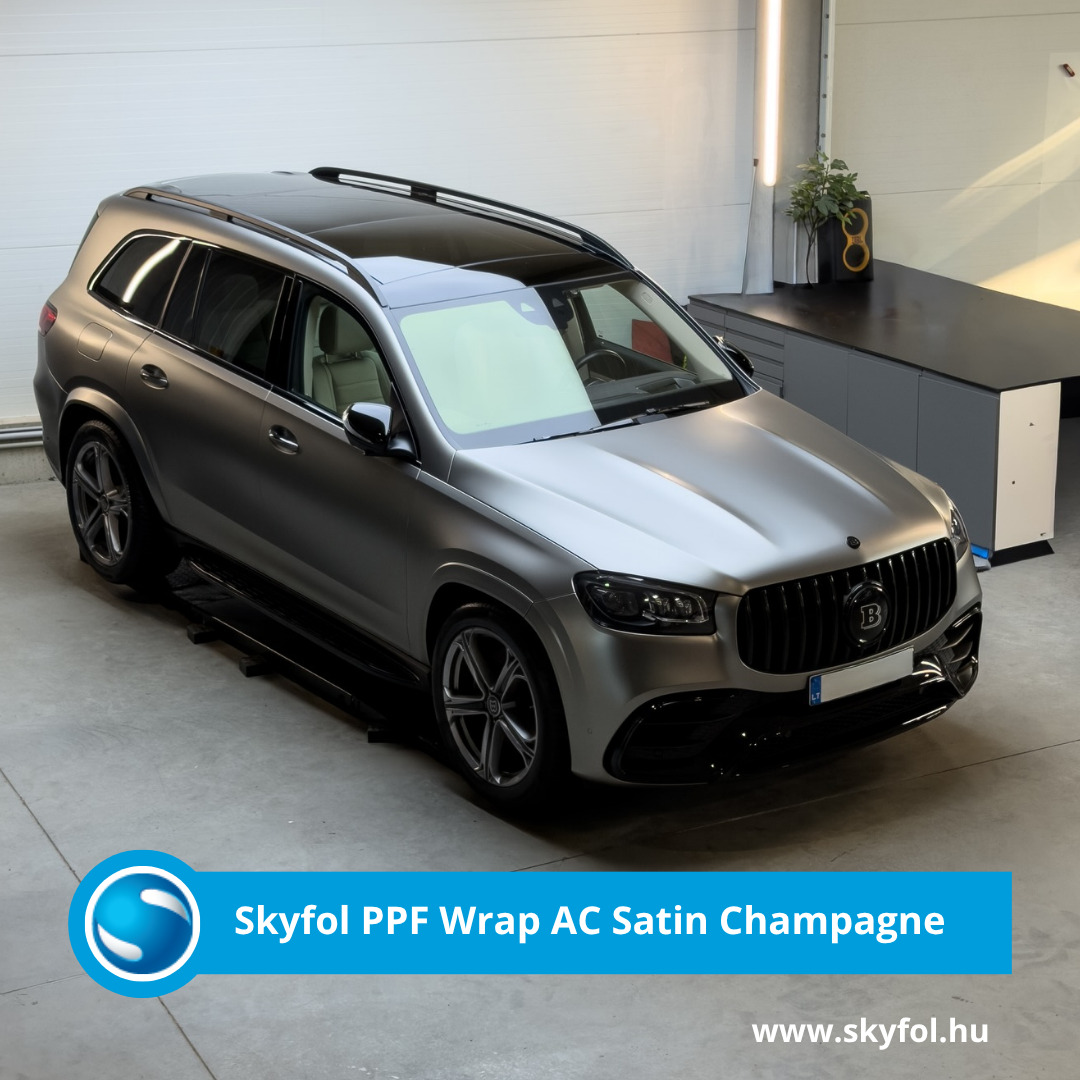 Skyfol PPF Wrap AC Satin Champagne????Ez a légcsatornás karosszériavédő fólia nemcsak védi az autód fényezését a kőfelverődések és karcolások ellen, de stílusos, szatén megjelenést is kölcsönöz neki.Előnyök:✅Könnyű, száraz telepítés a légcsatornás kialakításnak köszönhetően✅Tartósabb, mint a hagyományos PVC autócsomagoló fóliák✅Egyedi, prémium megjelenésAdj autódnak stílust és védelmet egyszerre!@speedstyling Skyfol PPF Wrap AC Satin Champagne????Ez a légcsatornás karosszériavédő fólia nemcsak védi az autód fényezését a kőfelverődések és karcolások ellen, de stílusos, szatén megjelenést is kölcsönöz neki.Előnyök:✅Könnyű, száraz telepítés a légcsatornás kialakításnak köszönhetően✅Tartósabb, mint a hagyományos PVC autócsomagoló fóliák✅Egyedi, prémium megjelenésAdj autódnak stílust és védelmet egyszerre!@speedstyling